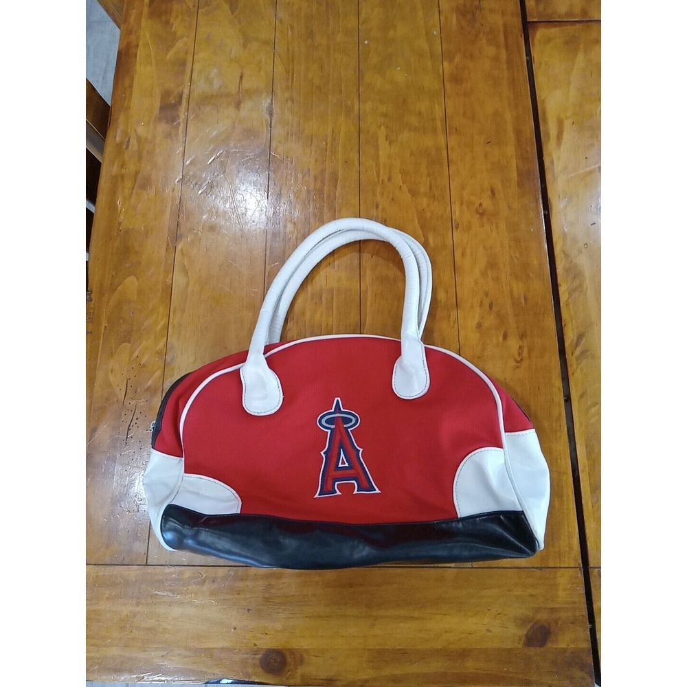 Los Angeles LA Angels of Anaheim MLB Baseball  Bowler Bag Women's Purse